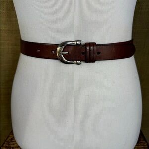 Charter Club vintage leather belt size S